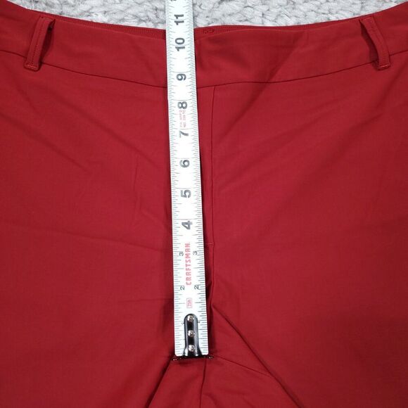 Spanx 6" Sunshine Shorts UPF 50+ Women's Size XL Stretch Dark Cherry Red - Picture 10 of 10
